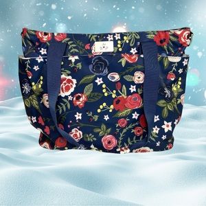 JuJu Be Diaper Bag-Midnight Posy